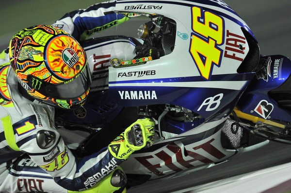 Rossi: 2ος στη σχάρα της εκκίνησης.